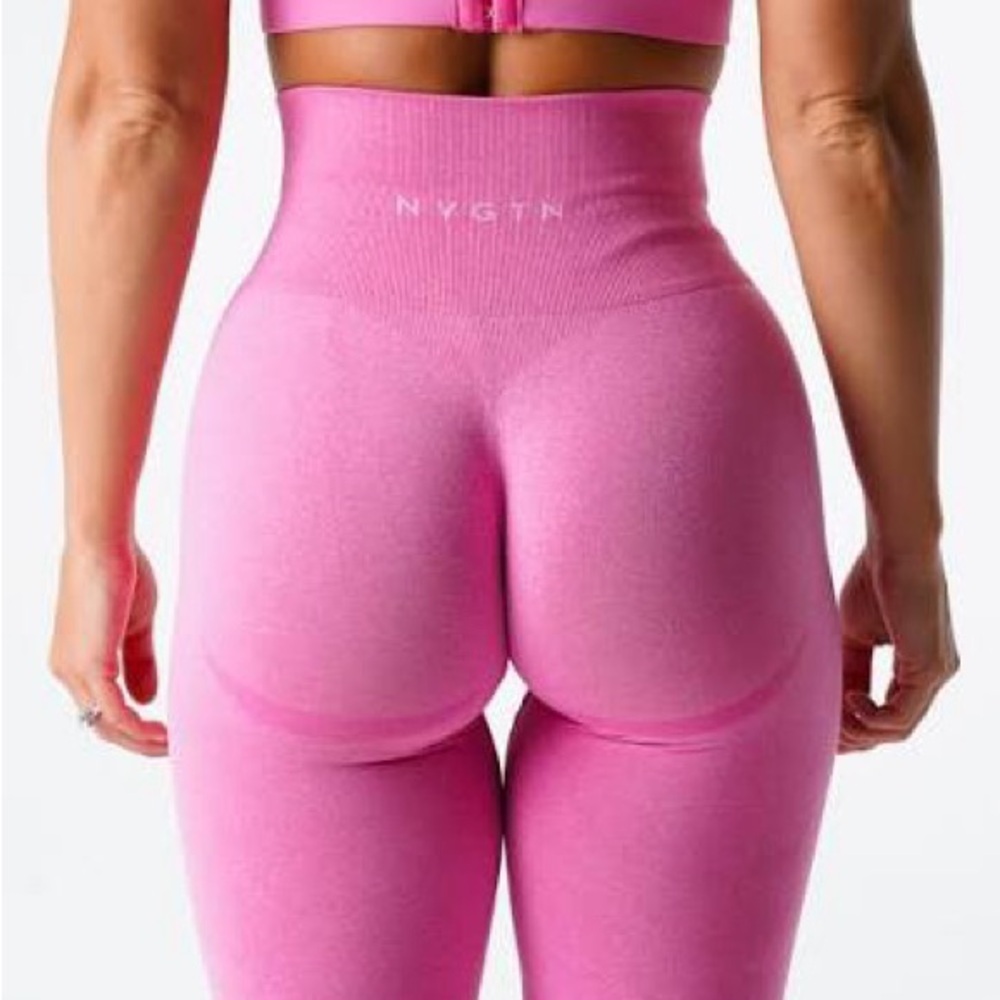 NVGTN Contour Seamless Leggings Bubble Gum Pink